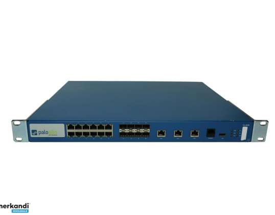 10x Palo Alto Networksi tulemüür PA-3020 12 porti 1000 Mbit 8 porti SFP hallatavad rack kõrvad, renoveeritud