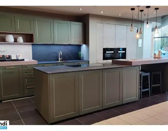 Fitted kitchen with Miele appliances included Exhibition model...