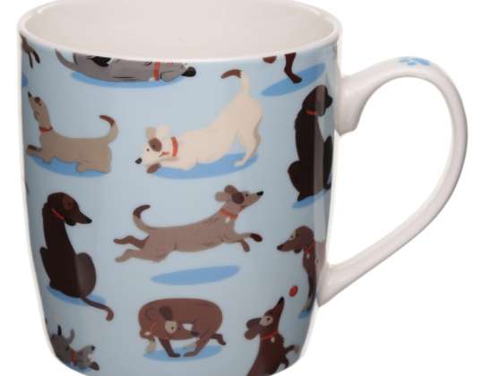 DOG CATCH PATCH MUG