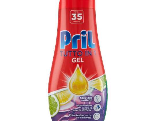 PRIL GEL TODO EN 1 LIMON. M630