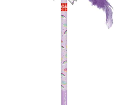 UNICORN PENCIL TIES W/ERASER