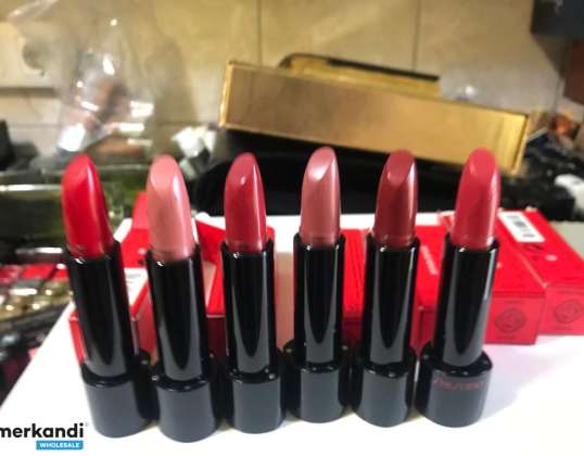 Lápiz labial sólido Lot Shiseido de diferentes colores