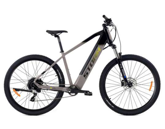 Storm Taurus 1.0 MTB bicicleta elétrica 29&quot; rodas 17&quot; quadro preto-cinza bateria 14.5Ah 36V