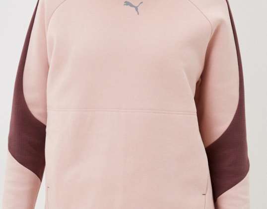 Puma Evostripe kapuco s kapuco 849808-47 Ženski pulover Ženska jopica Ženske Rose Quartz NOVO adidas Nike pod oklepom