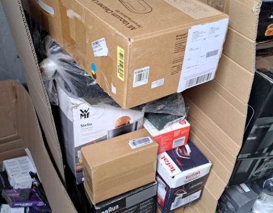 Etwa 20 Kartons mit Amazon-Waren zu einem günstigeren Preis!
