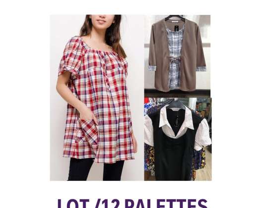 Pack of 12 Women's Blouse Palettes