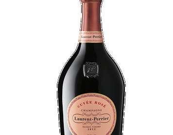 Laurent-Perrier : Cuvée Rosé - Champagne Rosé Pinot Noir de France en Agriculture Raisonnée, Qualité AOC