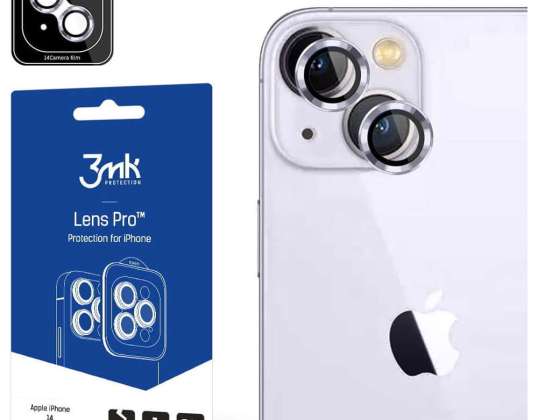 Protecteur d’objectif de téléphone 3mk Lens Protection Pro pour Apple et