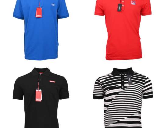 SOMMERSÆSON DIESEL MÆND POLO T-SHIRTS MIX (AE13)