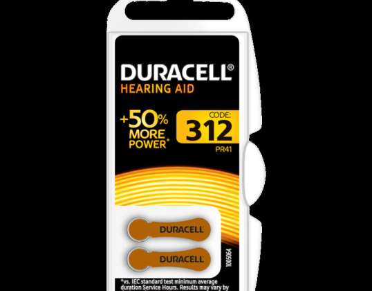 DURACELL EASY TAB 312 BROWN