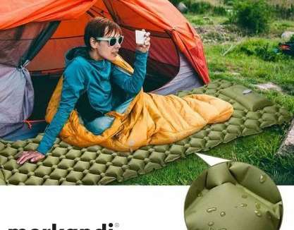 Oreiller de camping ultraléger BUBIMAT
