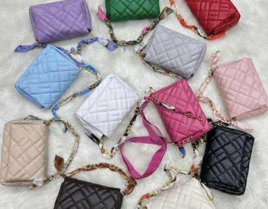 Wholesale of women's handbags, trendy models and attractive designs.