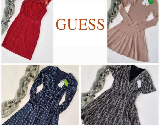020122 mix sukienek marki Guess. Rozmiary i modele są różne