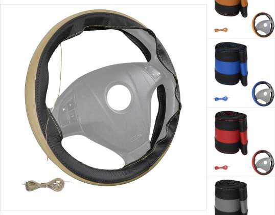 Ohjauspyörän suojus nauhoitusta varten Sport Design 37-39 cm Ohjauspyörän halkaisija 10,3 - 10,7 cm Leveys
