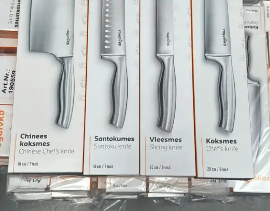 Knivsæt 4-delt sæt med 4 resterende lager husholdningsartikler royal vkb