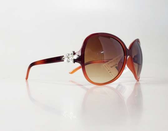 Трицветен асортимент Слънчеви очила Кост с кристални камъни S9217