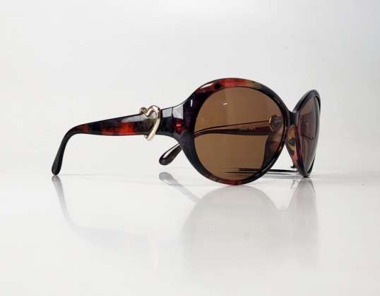 Patru culori sortiment de ochelari de soare Kost cu inimă pe picioare S9467
