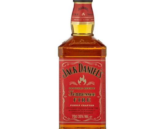 Jack Daniels Fire Whisky 0.70 Litros 35° (R) - 0.70 L, 35.00°