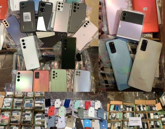 Used Mobile Phone Bundle - iPhone & Android, Various Models Warranty