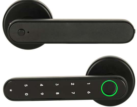 Електронна врата заключване код дръжка пръстов отпечатък Bluetooth