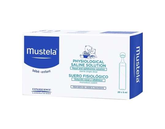 SOLUTION PHYSIOLOGIQUE MUSTELA