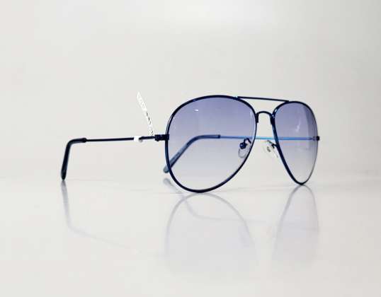Синие солнцезащитные очки-авиаторы TopTen SG140015UBLUE