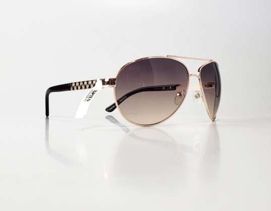 Auksiniai "TopTen" aviatorių akiniai nuo saulės SR670SBROWN