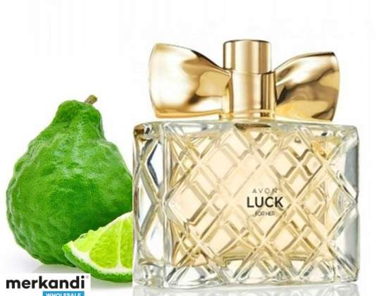 Avon Luck Eau de Parfum hänen 50 ml:lle hedelmäistä, kukkaista itämaista