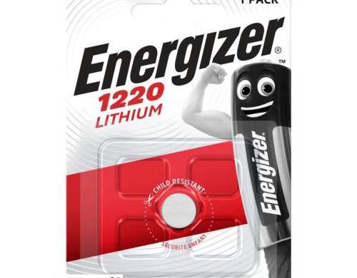 Energizer Batterij CR1220 Knop Lithium 1 batterij/ blister 3V