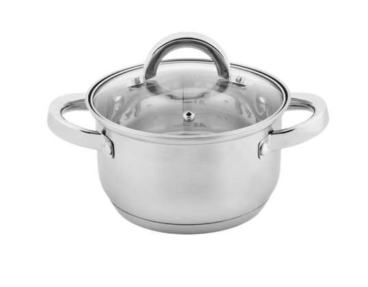 1.5l stainless steel pot stainless steel induction 16 cm