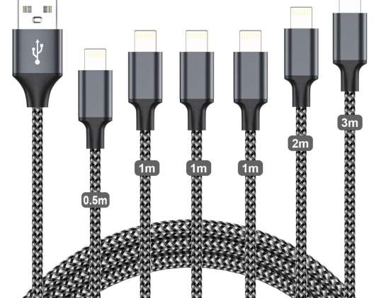 Amoner 6-Pack Cable Set