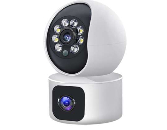 Dviejų objektyvų apsaugos kamera 1080P