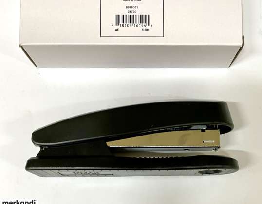 437 pcs Simply stapler stapler stacker black office supplies, wholesale online shop buy remaining stock