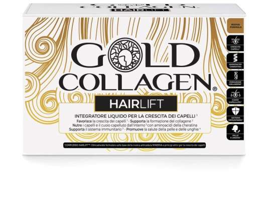 GOLD COLLAGEN HAIRLIFT 10FL