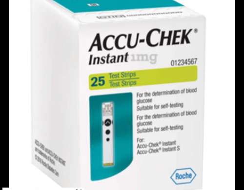 ACCU CHEK INSTANT 25 STRIPS