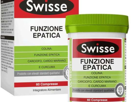 SWISSE LIVER FUNCTION 60CPR
