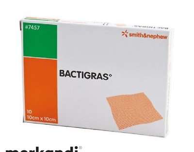 BACTIGRAS GRZ 10X10CM 10PCS 7457