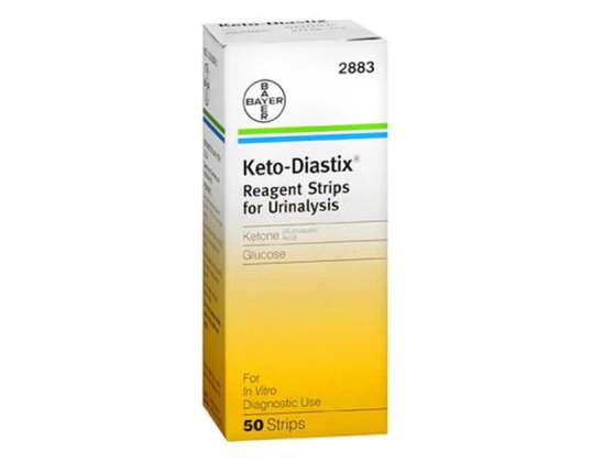 KETODIASTIX GLYCO/KETO 50STRIS
