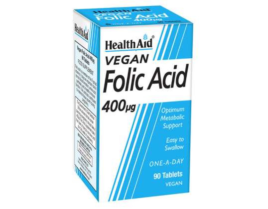 ÁCIDO FÓLICO 90 CPS AYUDA PARA LA SALUD