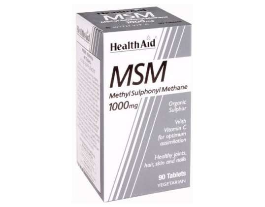MSM SULFUR 90CPS HEALTH AID