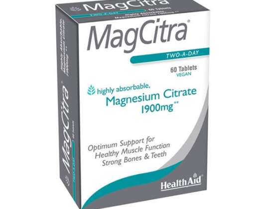 MAGCITRA MAGN CITRAT 60CP HEALTH