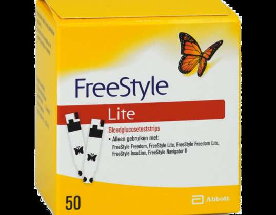 FREESTYLE LITE STR BLOOD GLUCOSE 50