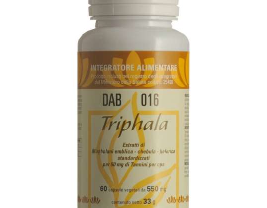TRIPHALA 60VEGECAPS DABUR 016
