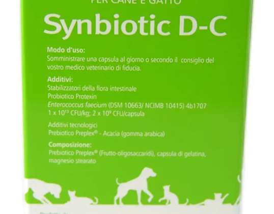 SYNBIOTIC D C THERAPET 50CPS