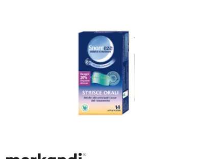 SNOREEZE STRIPS ORAL 14PCS