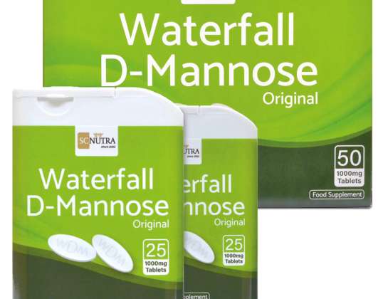 WATERFALL D MANNOSE 50CPR