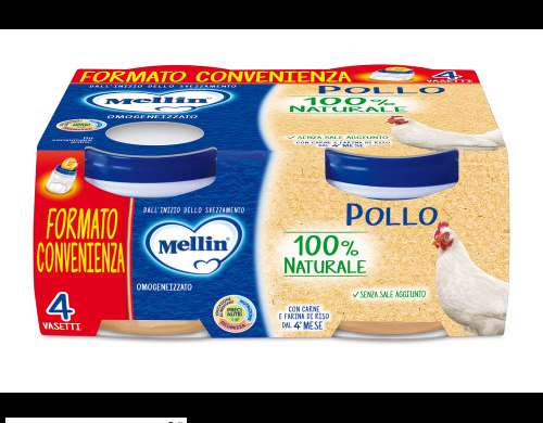 MELLIN OMO.CHICKEN 4X80G
