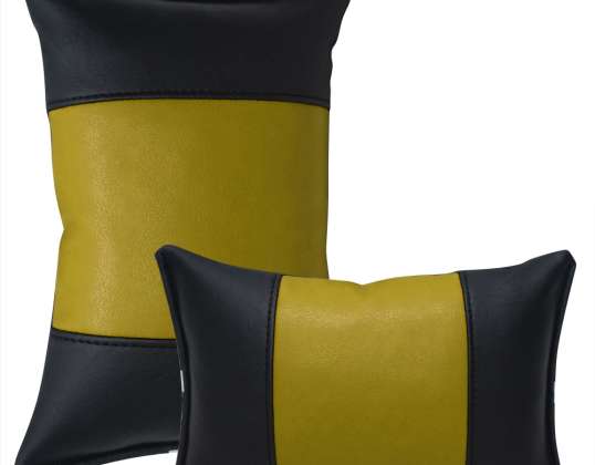Almofada de pescoço COURO design especial 20x30 cm (apenas enchimento de material COVER mediante pagamento adicional)