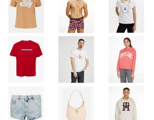 CK, GUESS, Tommy, Adidas, Tom Tailor Women &amp; Men&#039;s Mix - Clothing &amp; Accessories