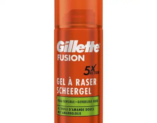 Gillette Fusion ultra občutljiv gel za britje 75ml
